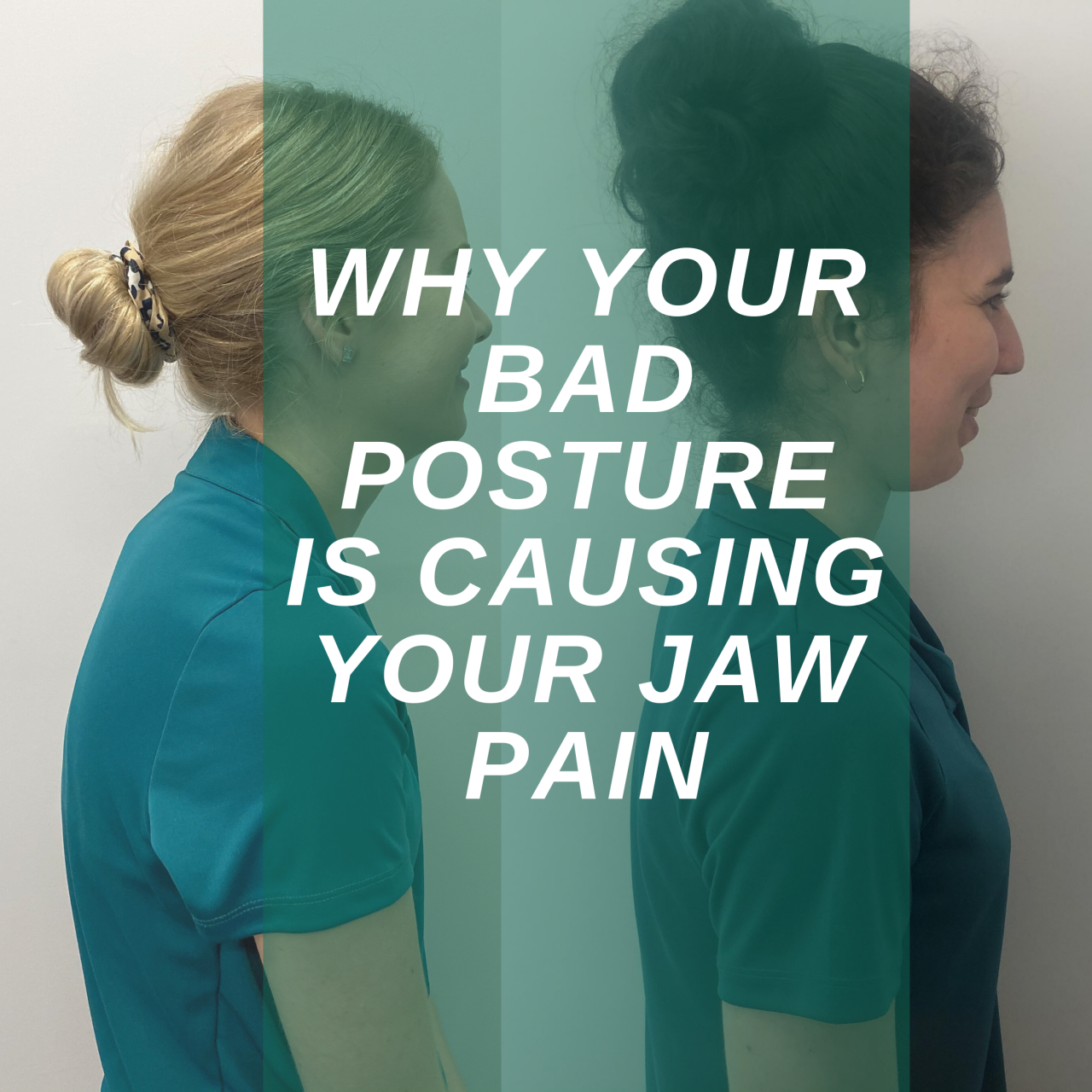 Read more about the article Why Your Bad Posture Is Causing Jaw Pain