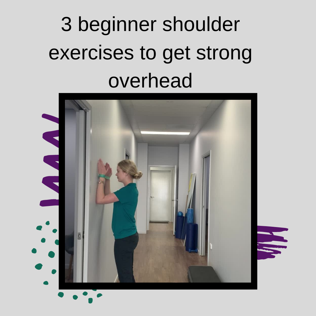 Read more about the article 3 Beginner Shoulder Exercises To Get Strong Overhead