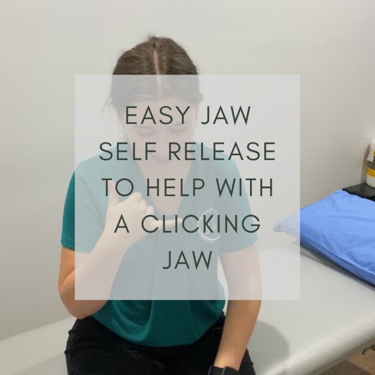 Easy Jaw Self Release To Help With A Clicking Jaw » Elite Physiotherapy