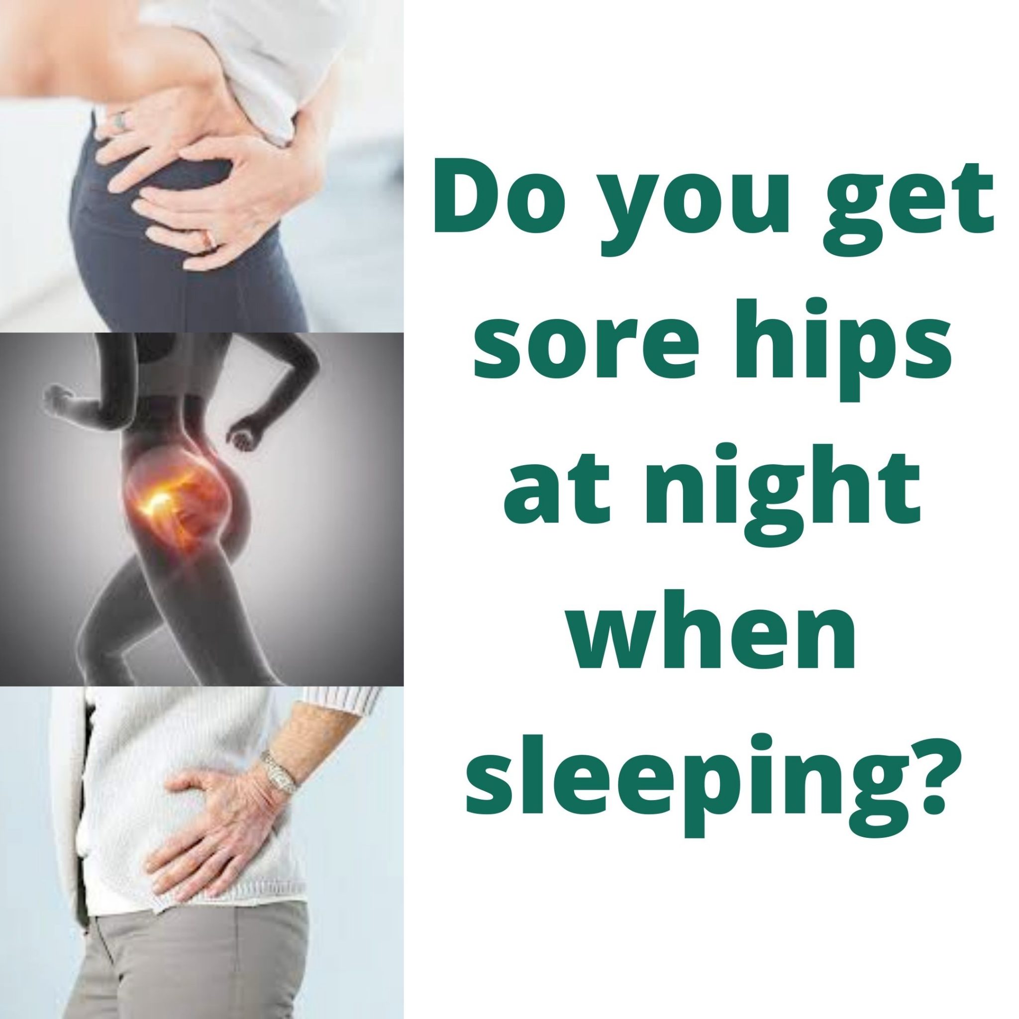 Do you get sore hips at night when sleeping? » Elite Physiotherapy